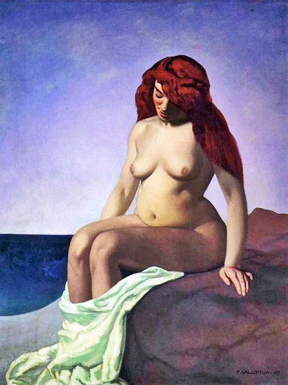 Baigneuse Au Rocher by Felix Vallotton
