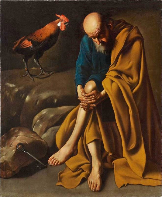 The Tears Of Saint Peter by Juan Bautista Maíno