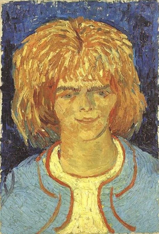 Girl With Ruffled Hair by Vincent van Gogh