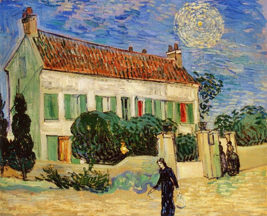 The White House By Night by Vincent van Gogh