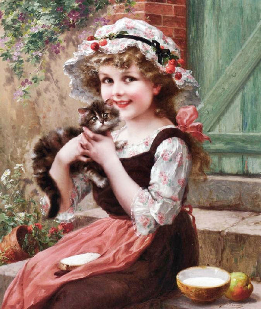 The Little Kittens by Emile Vernon