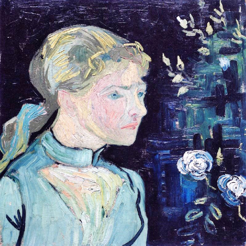 Portrait Of Adeline Ravoux by Vincent van Gogh