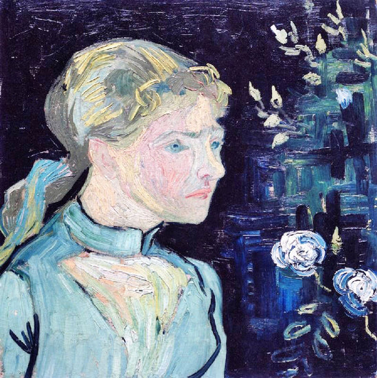 Portrait Of Adeline Ravoux by Vincent van Gogh