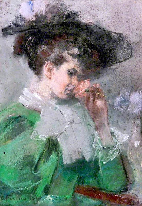 Elizabeth, Niece Of The Artist by David Fulton