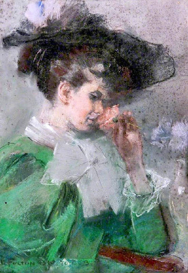 Elizabeth, Niece Of The Artist by David Fulton