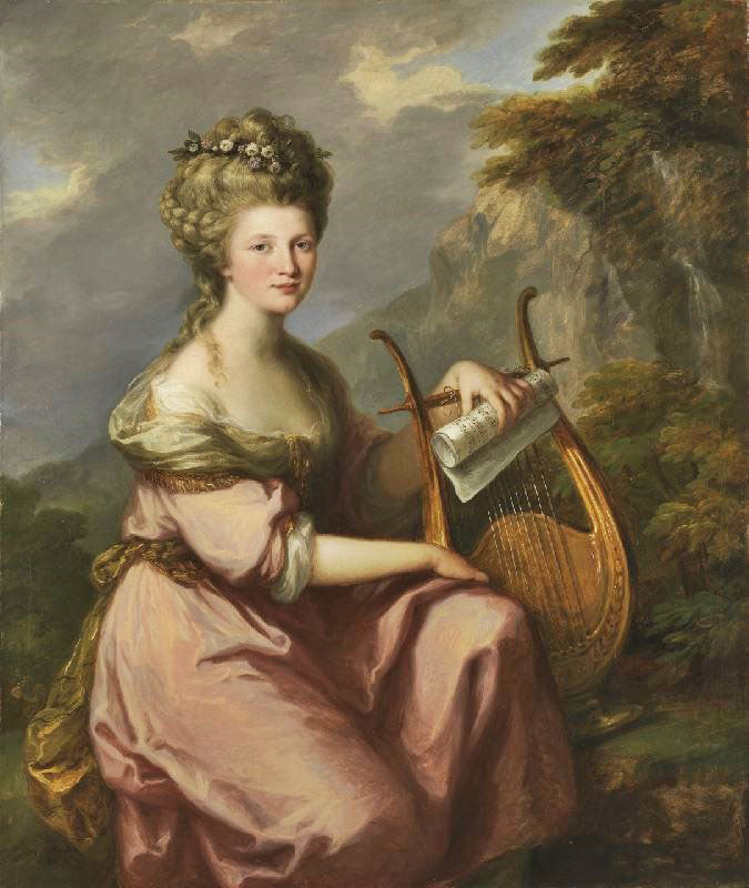 SARAH HARROP (MRS. BATES) AS A MUSE