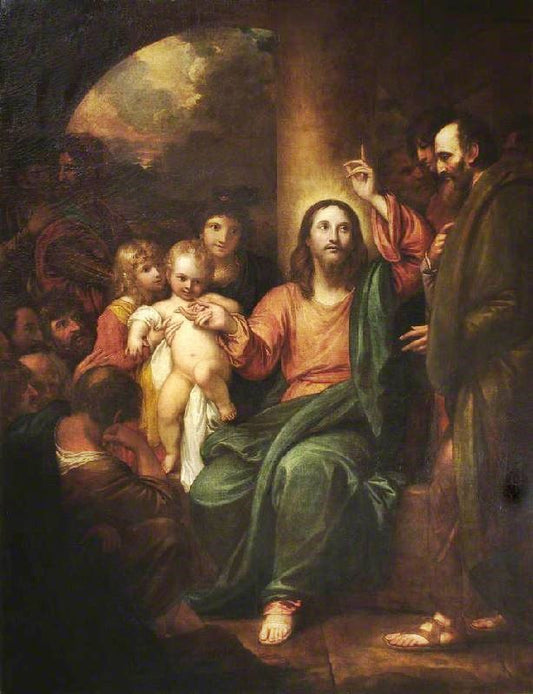 Christ Presenting A Little Child by Benjamin West