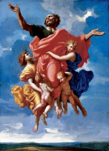 The Ecstasy Of Saint Paul by Nicolas Poussin
