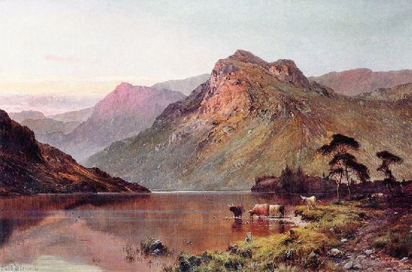 Near Invernesnaid by Alfred de Bréanski Sr.