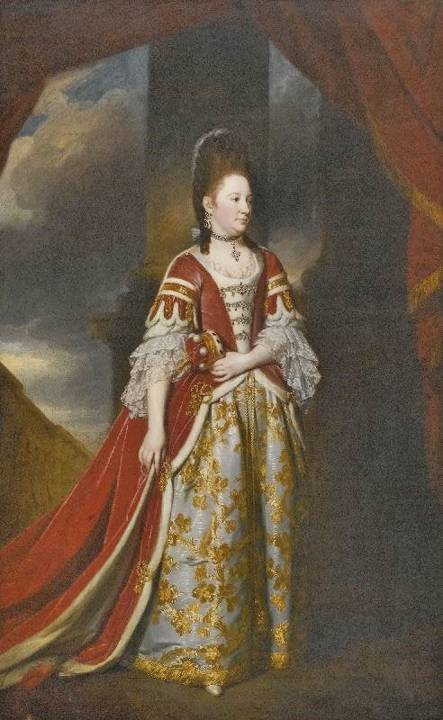 Mary Christina Conquest, Lady Arundell Of Wardour by George Romne