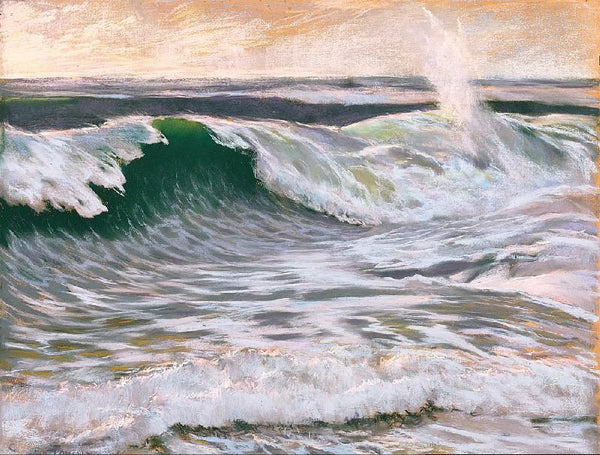 La Vague De L’Ocean by Gaston La Touche
