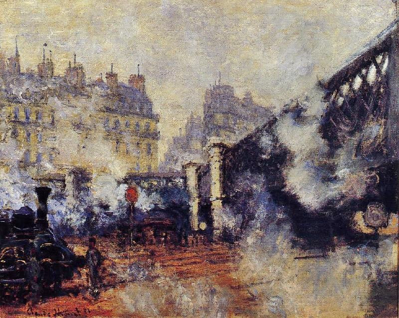 THE PONT DE L’EUROPE, SAINT-LAZARE STATION