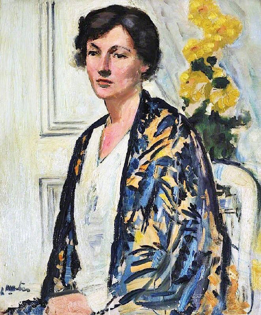 Mrs R. C. Roy by George Leslie Hunter