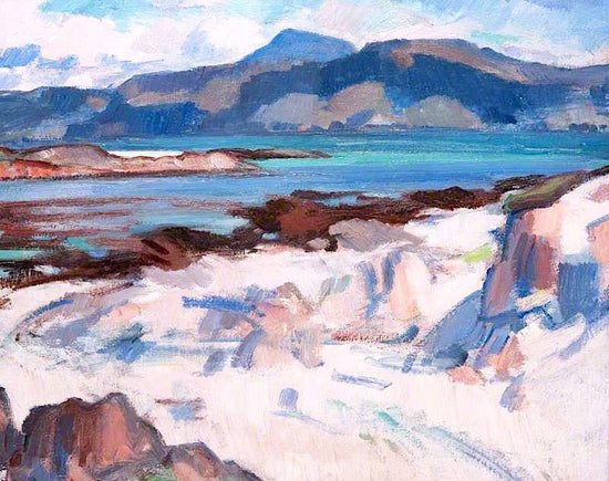 Ben More From Martyrs Bay, Iona by Samuel John Peploe
