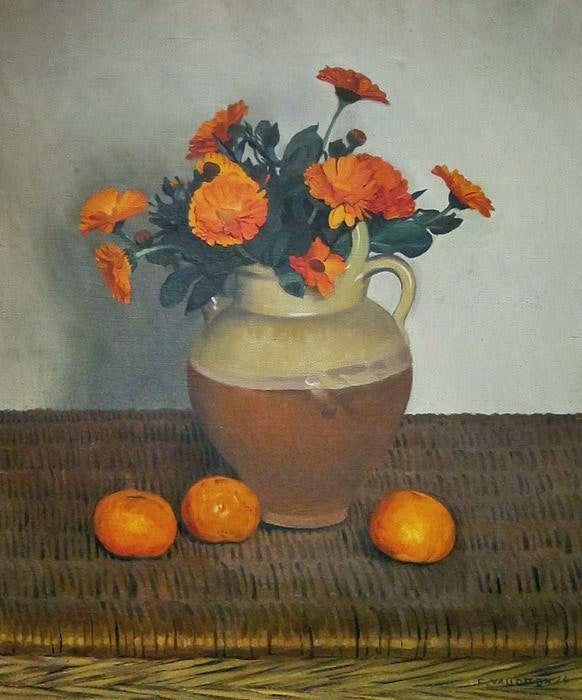 Marigolds And Tangerines by Felix Vallotton