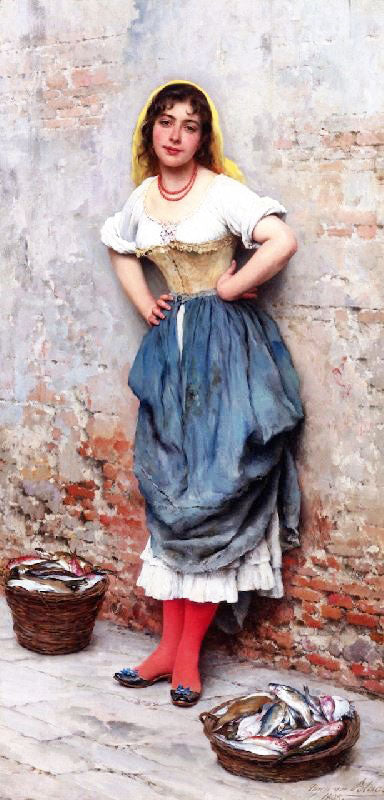 A YOUNG FISHWIFE