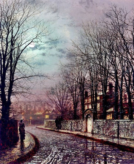 The Tryst by John Atkinson Grimshaw