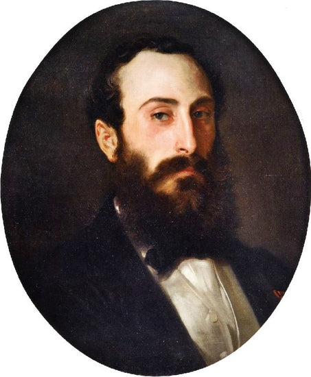 Portrait Of Fernand Bartholoni by William Bouguereau