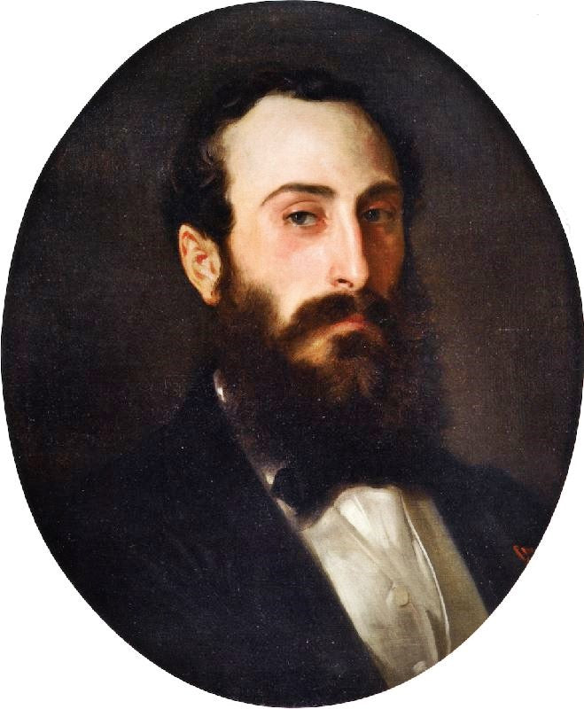 Portrait Of Fernand Bartholoni by William Bouguereau