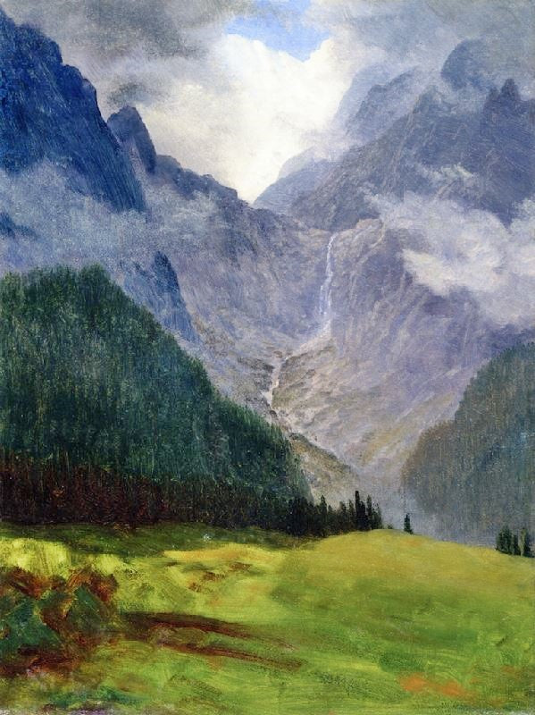 STUDY FOR STORM IN THE ROCKY MOUNTAINS