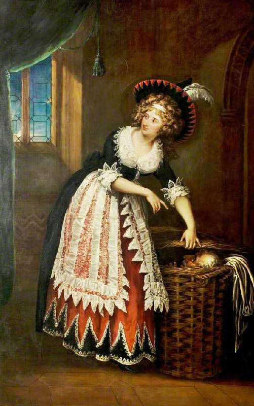 Mary Stephens Wells, Née Davies, As Mrs Page by William Hamilton