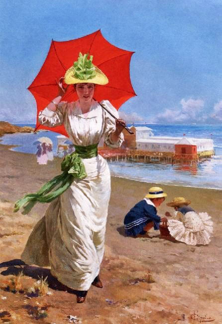 THE RED UMBRELLA