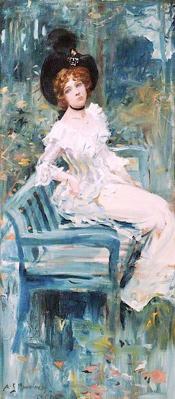 Cassie Jeweller by Alfred James Munnings P.R.A. R.W.S.
