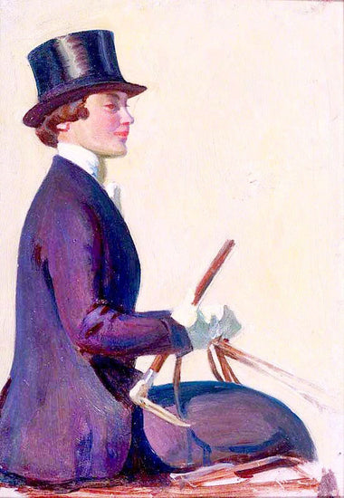 Study For ’Our Mutual Friend The Horse’ by Alfred James Munnings P.R.A. R.W.S.