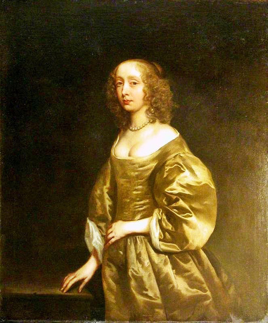 Portrait Of Mrs Sackville by Peter Lel
