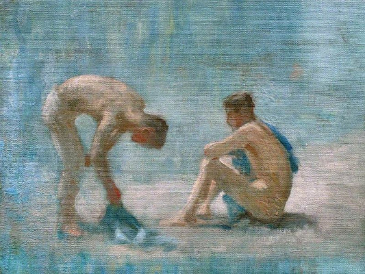 Aquamarine, Study by Henry Scott Tuke