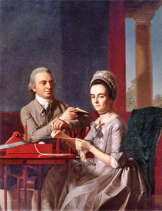 Mr. And Mrs Thomas Mifflin, Sarah Morris by John Singleton Cople