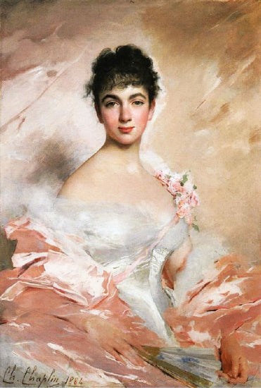 Woman In Pink by Charles Chaplin