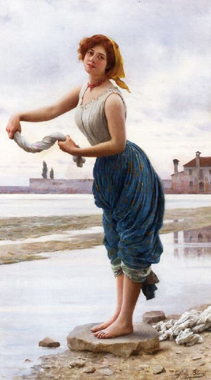 The Lavender by Eugene de Blaas