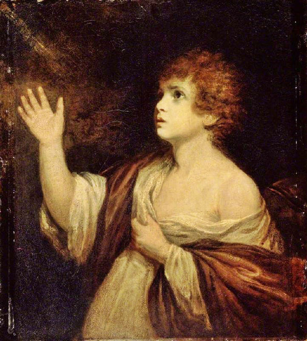The Calling Of Samuel by Sir Joshua Reynolds