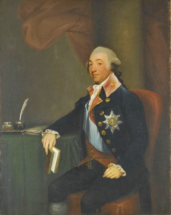 Portrait Of Thomas Taylor by Gilbert Stuart
