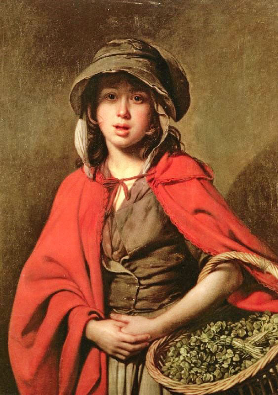 The Watercress Girl by Johann Zoffan