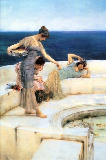 Silver Favourites by Sir Lawrence Alma-Tadema