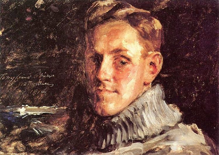 Myron G. Oliver by William Merritt Chase