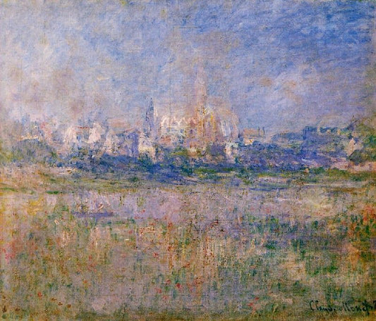 Vetheuil In The Fog by Claude Oscar Monet