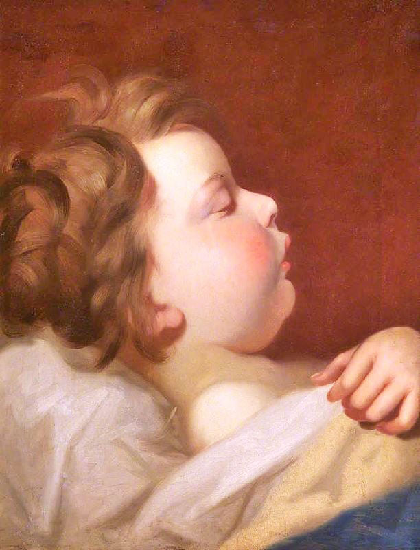 Asleep: The Artist’S Son, Albert Edwin Gillard by William Ward Gillard