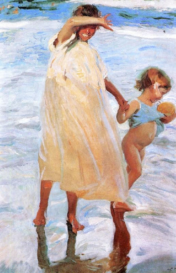 The Two Sisters by Joaquin Sorolla y Bastida