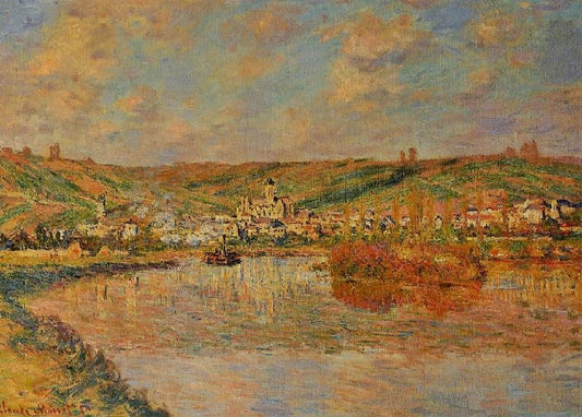 Late Afternoon In Vetheuil by Claude Oscar Monet