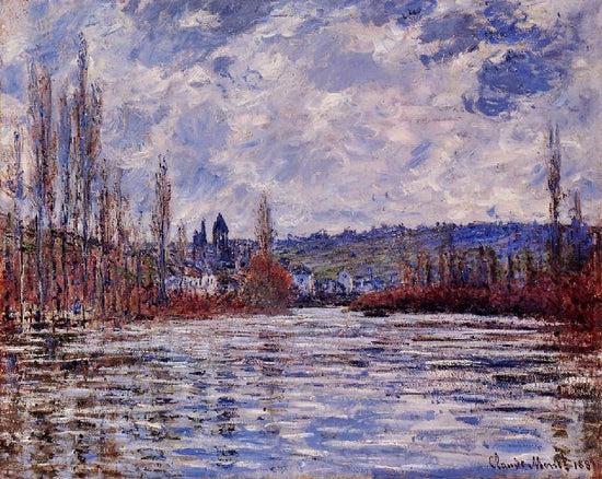 The Flood Of The Seine At Vetheuil by Claude Oscar Monet