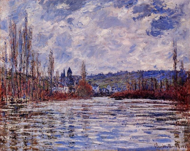 The Flood Of The Seine At Vetheuil by Claude Oscar Monet