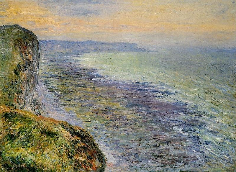 Seascape Near Fecamp by Claude Oscar Monet