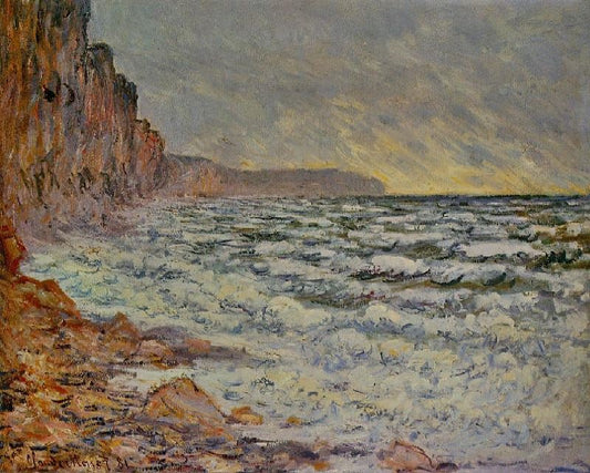 Fecamp, By The Sea by Claude Oscar Monet
