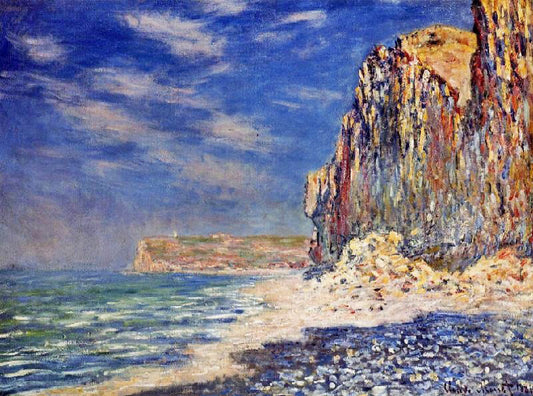 Cliff Near Fecamp by Claude Oscar Monet