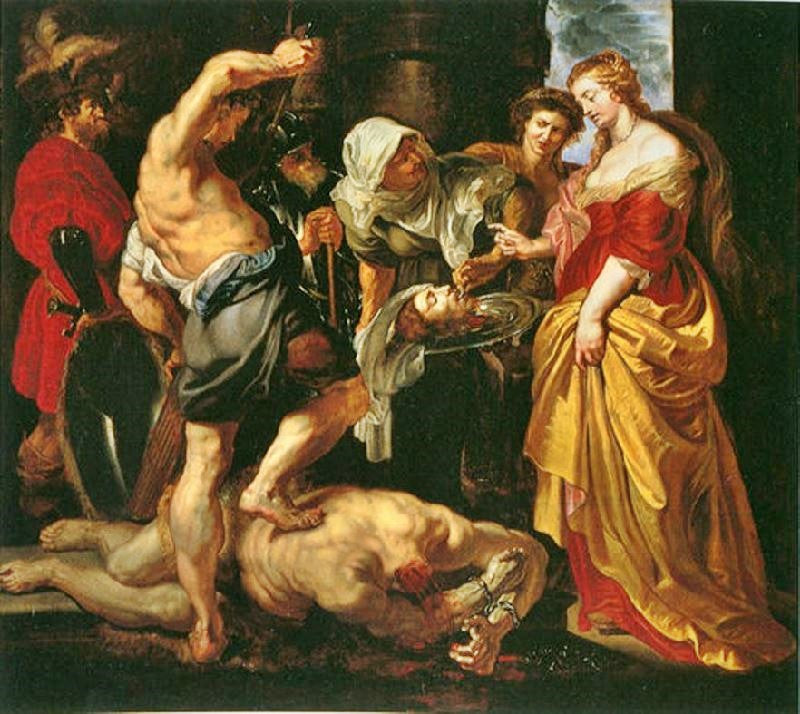 BEHEADING OF ST JOHN THE BAPTIST