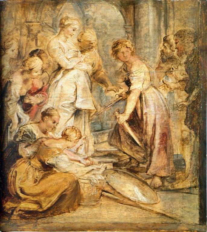 ACHILLES AND THE DAUGHTERS OF LYKOMEDES