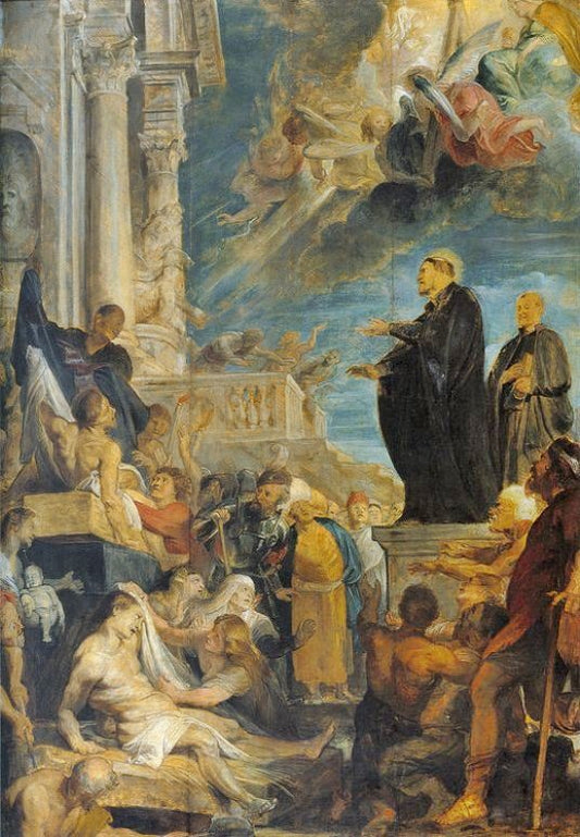 Miracle Of St Francis by Peter Paul Rubens